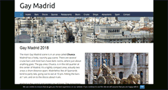 Desktop Screenshot of gaymadrid.com